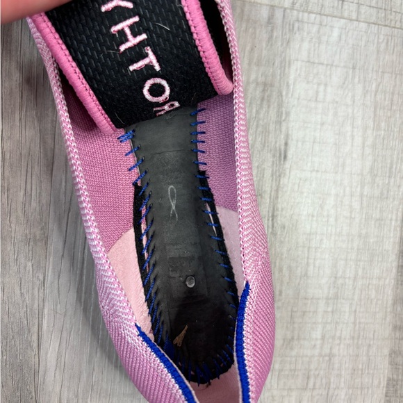Rothys The Flat In Begonia Pink Rare Size 8 - Picture 8 of 8